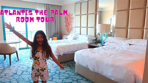 The Atlantis Hotel Room Tour in Dubai - Family Vlog - YouTube