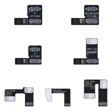 JCID Face ID No-Removal Repair Flex Cable for iPhone X to 12Pro Max ...