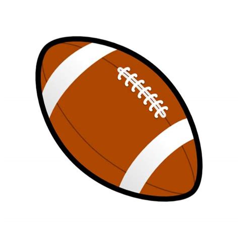 Football clip art with transparent background 3 – Clipartix