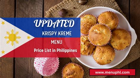 Krispy Kreme Menu Philippines & Updated Prices 2023