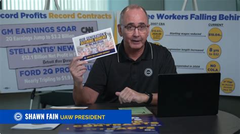 UAW President Shawn Fain reveals 'audacious' member demands he says ...