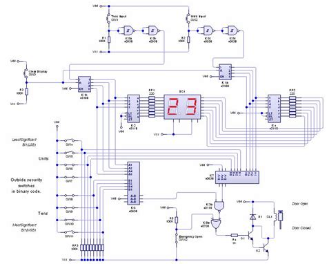 Gambar Skema Rangkaian Kunci Digital Kumpulan Gambar Elektronik di ...