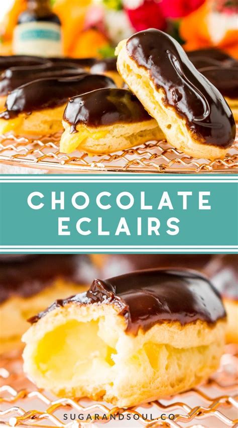 The Eclair is a classic French pastry traditionally made with choux ...