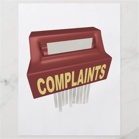 Complaint Box Flyer | Zazzle.com