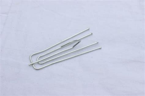 4 Prong Pinch Pleat Curtain Hooks 3" Short Neck - Draperies | GoldStar Tool