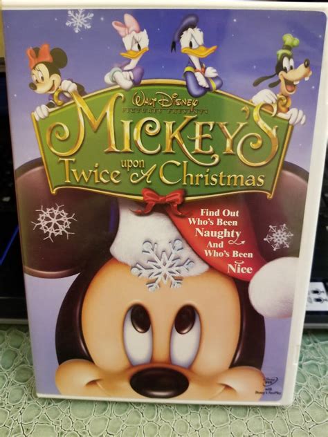 Mickey's Twice Upon A Christmas DVD by Mileymouse101 on DeviantArt