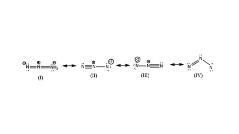 How many resonance structures does N3 have?