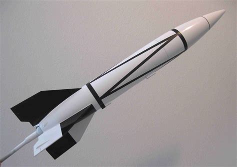 Model Rocket Building: Estes V2 Finished