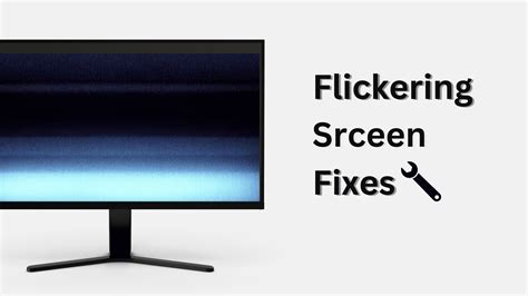 Troubleshoot & Solve TV Screen Flickering - AV Access