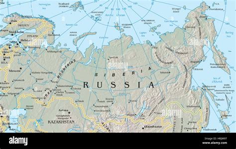 Where Is Siberia On A World Map – Interactive Map