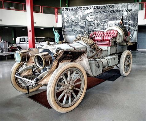 Thomas Flyer at the Buffalo Transportation Pierce-Arrow Museum ...