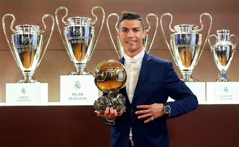 Cristiano Ronaldo Wins the Ballon d’Or as Player of the Year - The New ...