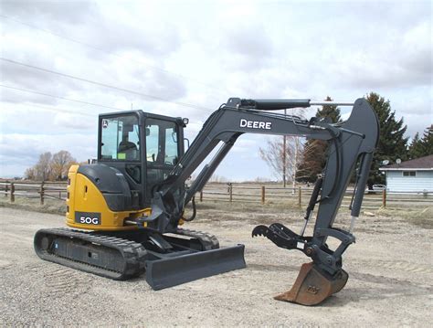 2013 John Deere 50G Excavator - Mini - Stock 10657 - David Steed Company