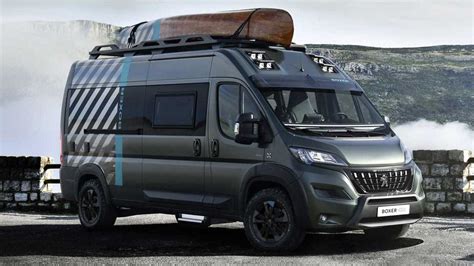 Peugeot Boxer 4X4 Concept Debuts As Colorful Overlander