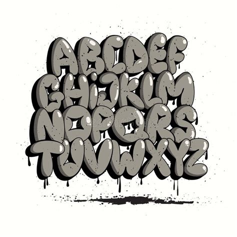 Graffiti Bubble Letters Font - ucubithunters