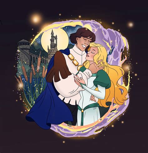 Derek and Odette - The Swan Princess Fan Art (42812000) - Fanpop