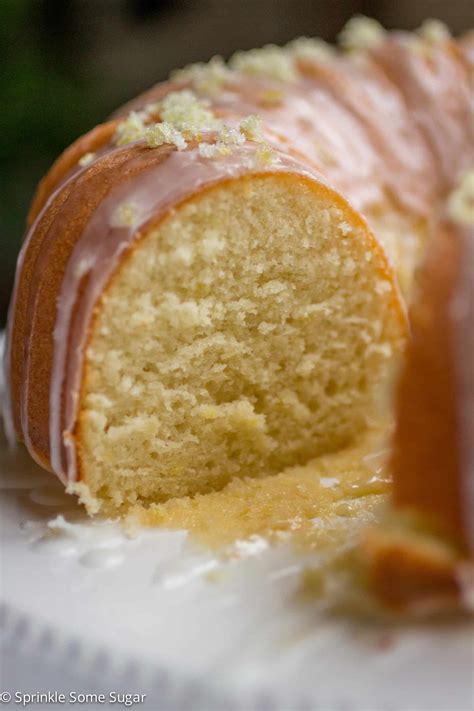 Super Lemon Bundt Cake - Sprinkle Some Sugar