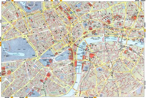 Printable Map Of London | Brennan