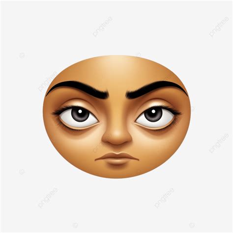 Face With Raised Eyebrow Emoji, Eyebrow, Emoji, Emoticon PNG ...