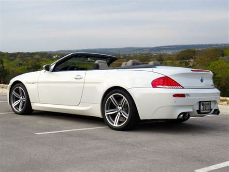 Find used 2008 BMW M6 Convertible, SMG V10 500hp Alpine White ...