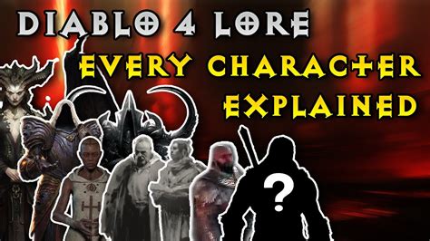 Diablo 4 Lore - Every Character Explained - YouTube