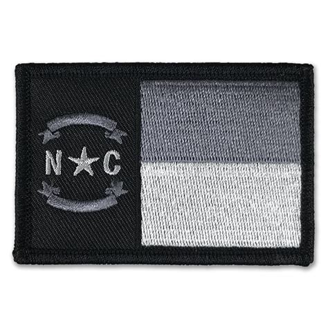 NC Flag Blackout Patch - Old East Rags - Apparel and Adventure