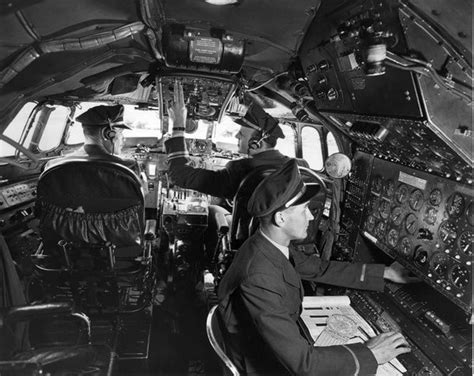 Print of Cockpit and crew of a Lockheed Constellation in 2021 ...