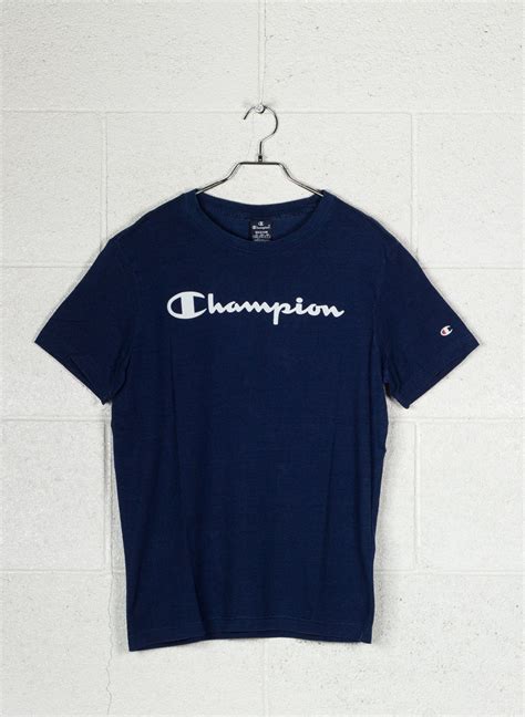 CHAMPION T-SHIRT BIG LOGO Navy | Sport85