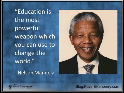 Mandela on Education and Change - The Kevin Eikenberry Group