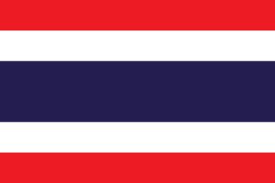 Thailand flag vector - country flags