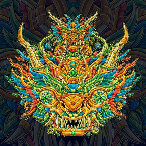 DIABLADA MASK on Behance