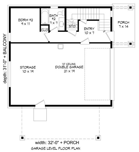 2 Car Garage Plans - Find 2 Car Garage Floor Plans & Designs