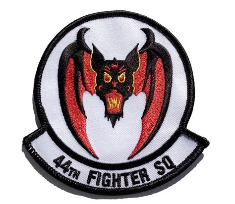 44th Fighter Squadron Patch – Sew On, 4" - Squadron Nostalgia