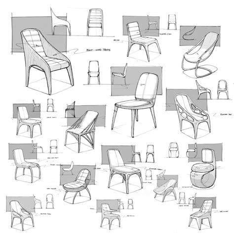 Industrial design sketch, Office chair design, Chair design