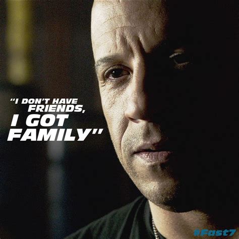 #family #FF7 | Fast furious quotes, Diesel quotes, Movie fast and furious