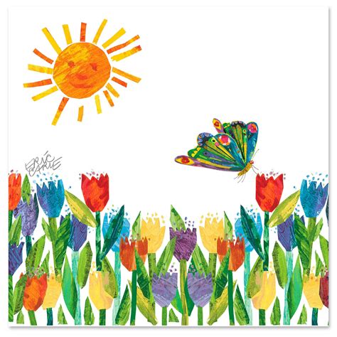 Eric Carle Butterfly in the Sun Wall Art | Cheerful artwork, Eric carle ...