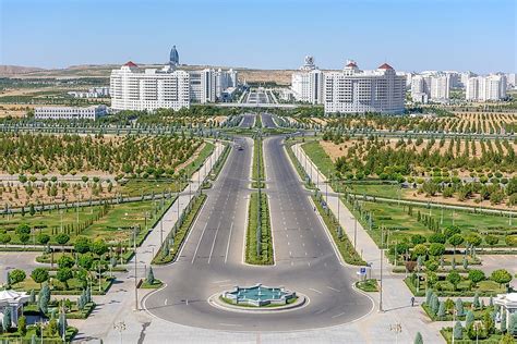 The Biggest Cities In Turkmenistan - WorldAtlas