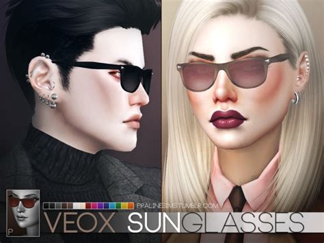 Veox Sunglasses by Pralinesims at TSR » Sims 4 Updates