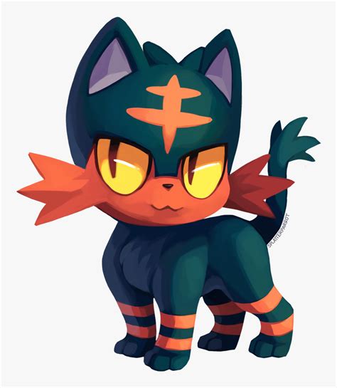 Litten Fanart, HD Png Download - kindpng