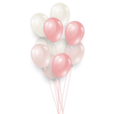 Luxury Pink Birthday Decoration Balloons 11236425 PNG