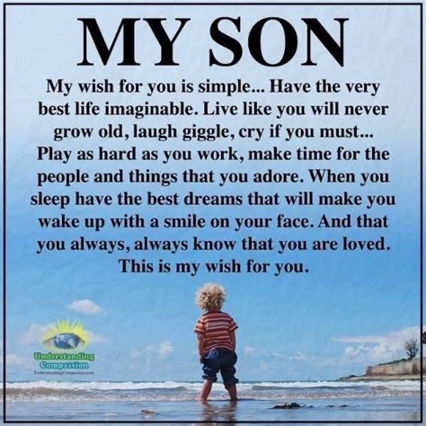 Pin by Gail Dyson on Birthday cards | Son quotes from mom, Father son ...