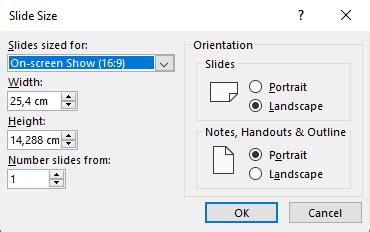 How to Change the Slide Size in PowerPoint - Tutorial