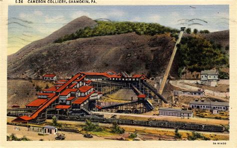 PA - Shamokin. Cameron Colliery, Coal Breaker (Mining) | United States ...