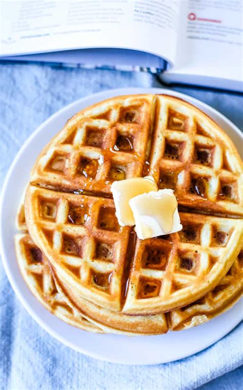 The Best Waffle Recipe - Cleverly Simple