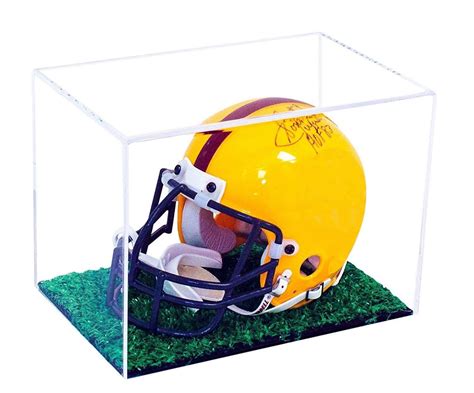 Mini Football Helmet Display Case not Full Size Better - Etsy