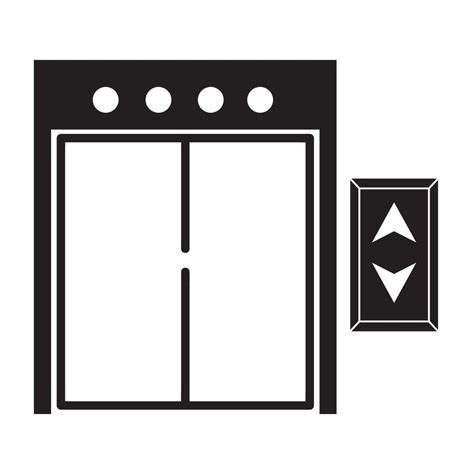 elevator icon logo vector design template 38108274 Vector Art at Vecteezy