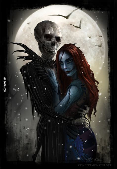 Just Jack Skellington & Sally - 9GAG