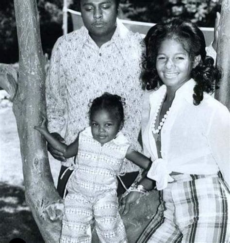 REBBIE JACKSON, HUSBAND NATHAN BROWN, AND THEIR DAUGHTER STACEE BROWN ...