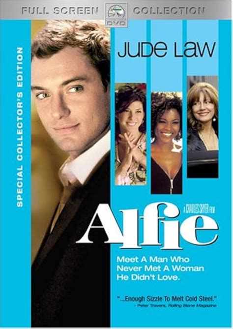 Alfie Full Screen Edition On DVD With Jude Law Comedy