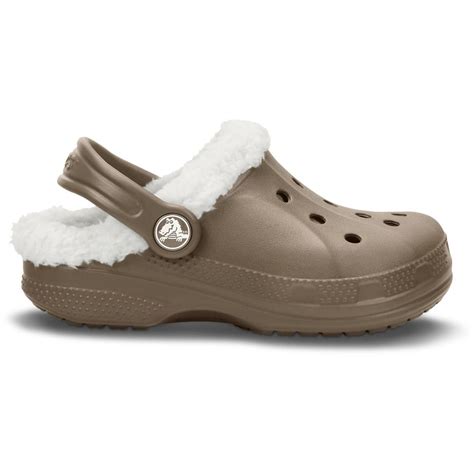 CROCS WOMENS FUR LINED STRAP CLOG - WALNUT | Paul Byron Shoes | Ireland